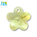 Gros cristal 14mm pendentif en forme de fleur pour accessoires de collier